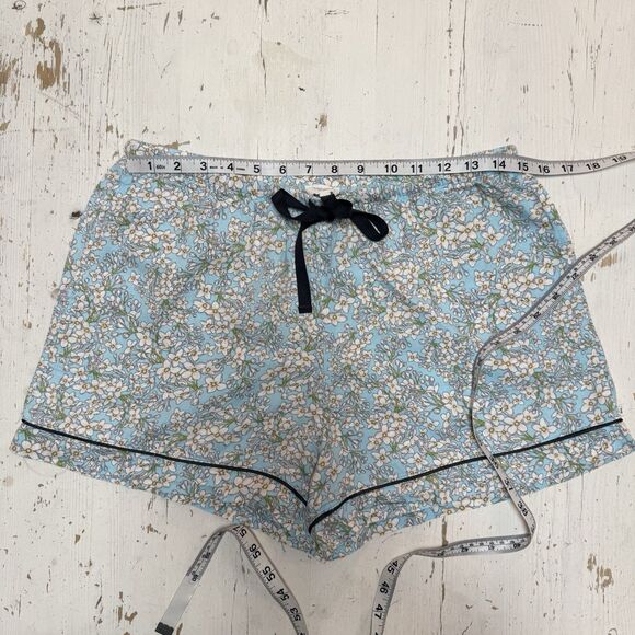 Bed Head Pajamas Set Short Sleeves Shorts Flannel Medium Organic Cotton Lounge - Picture 13 of 16